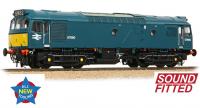 32-333SF Bachmann Class 25/3 D7660 BR Blue (Small Yellow Panels)