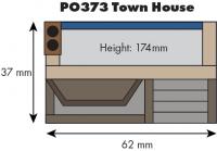 PO373 Metcalfe Low Relief Georgian Townhouse Kit