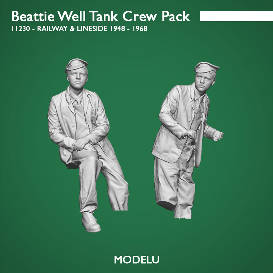 Modelu Beattie Well Tank crew