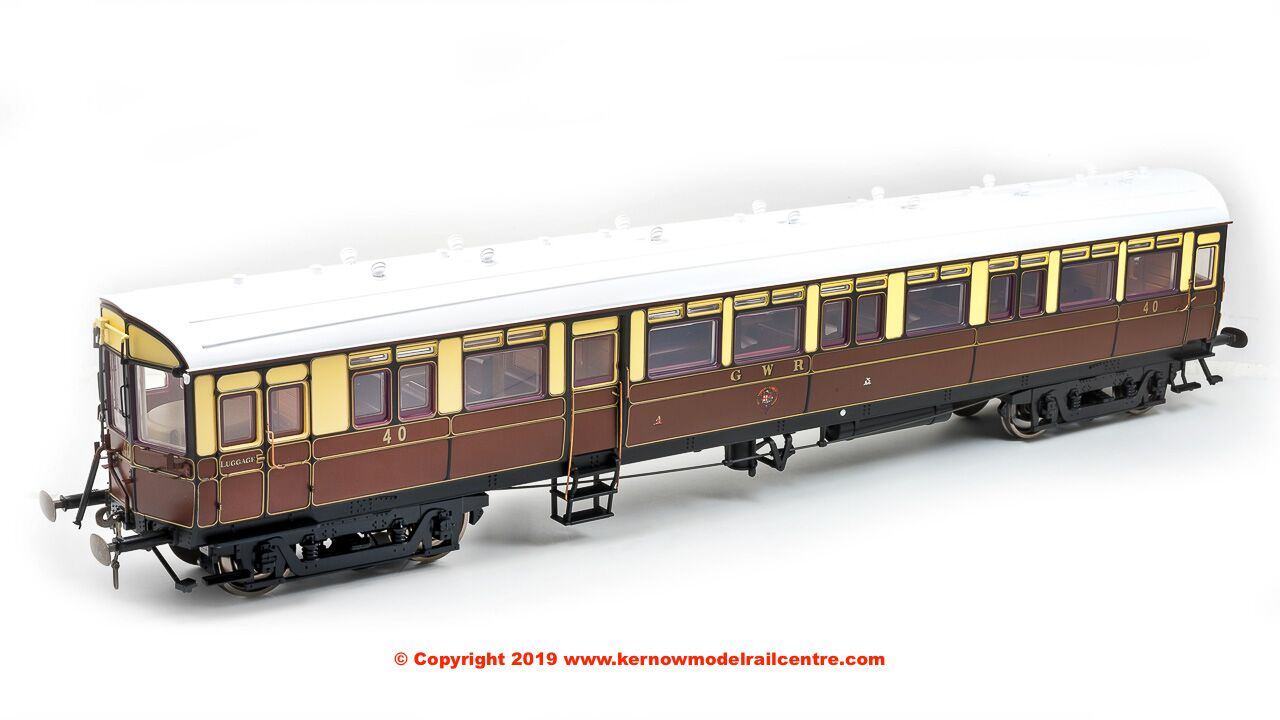 PRE ORDER GWR Autocoach W37W BR Carmine/Cream (DCC-Fitted