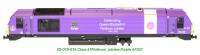 2D-010-016 Dapol Class 67 Diesel Locomotive number 67 007 in Platinum Jubilee Purple livery