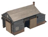 44-113 Bachmann Scenecraft Wooden Goods Shed