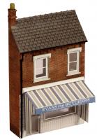 44-209 Bachmann Scenecraft Low Relief Butchers Shop with Awning.