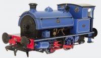 4S-024-004D Dapol Hawthorn Leslie 0-4-0 Steam Loco Blue PLA