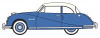 76ATL006 Oxford Diecast Austin Atlantic Coupe Blue/Ivory