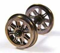36-028 Bachmann Metal Split Spoked Wagon Wheels