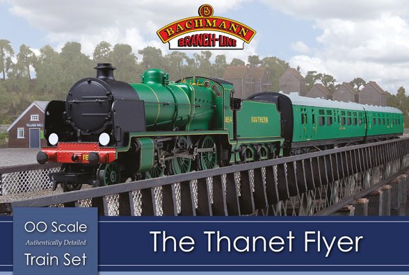 30-165 Bachmann The Thanet Flyer Train Set Image