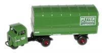 NMH008 Oxford Diecast Mechanical Horse with van trailer - SR.