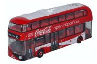 NNR004CC Oxford Diecast New Routemaster - London United Coca-Cola branding