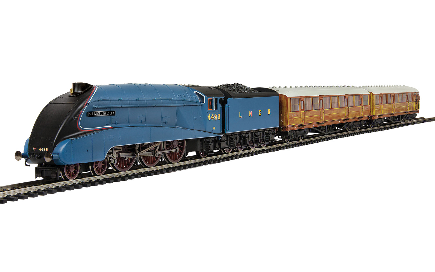R1252M WSL Hornby LNER Sir Nigel Gresley Train Set Centenary