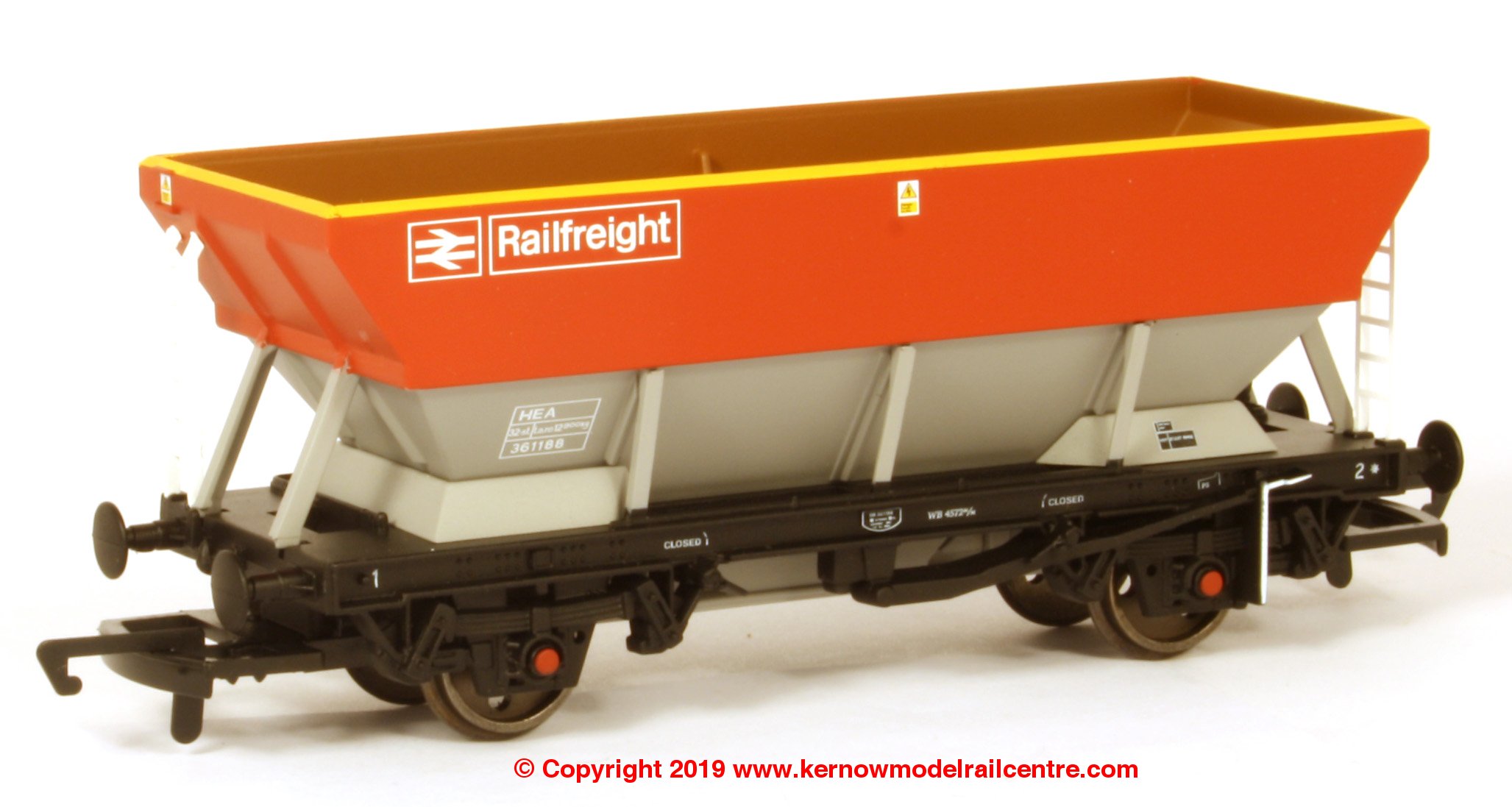 R6853 Hornby HEA Hopper Wagon number 361188 in BR Railfreight
