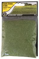 FS618 Woodland Scenics 4mm Static Grass Medium Green
