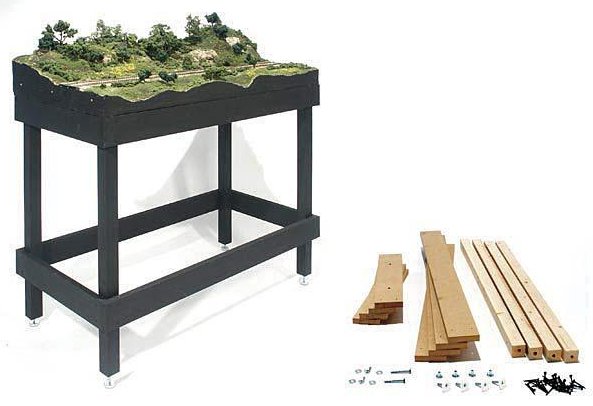 ST4790 Woodland Scenics Mod-U-Rail Straight module stand 