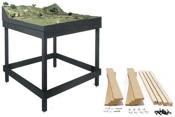 ST4792 Woodland Scenics Mod-U-Rail square module stand 