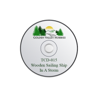 TCD-015 Taliesin A CD Of A Wooden Sailing Ship In A Storm