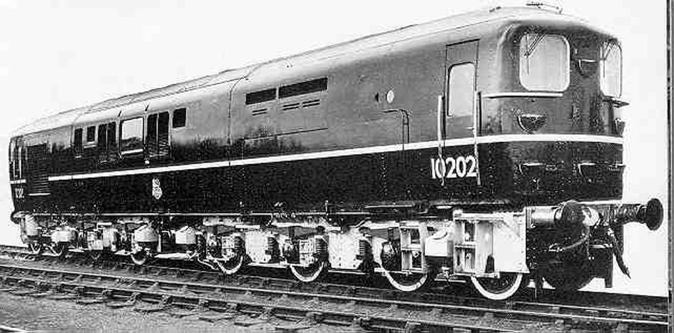 Bulleid Diesel 10202 Official BR Image