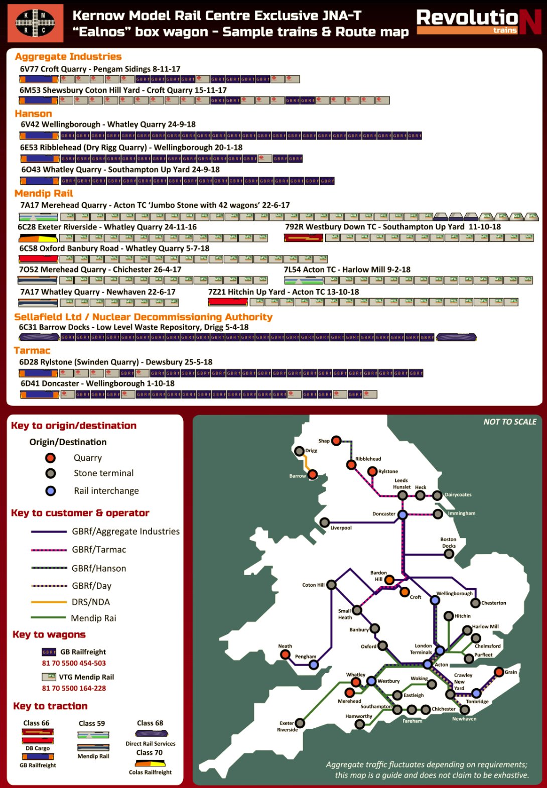 Ealnos Route Map Image