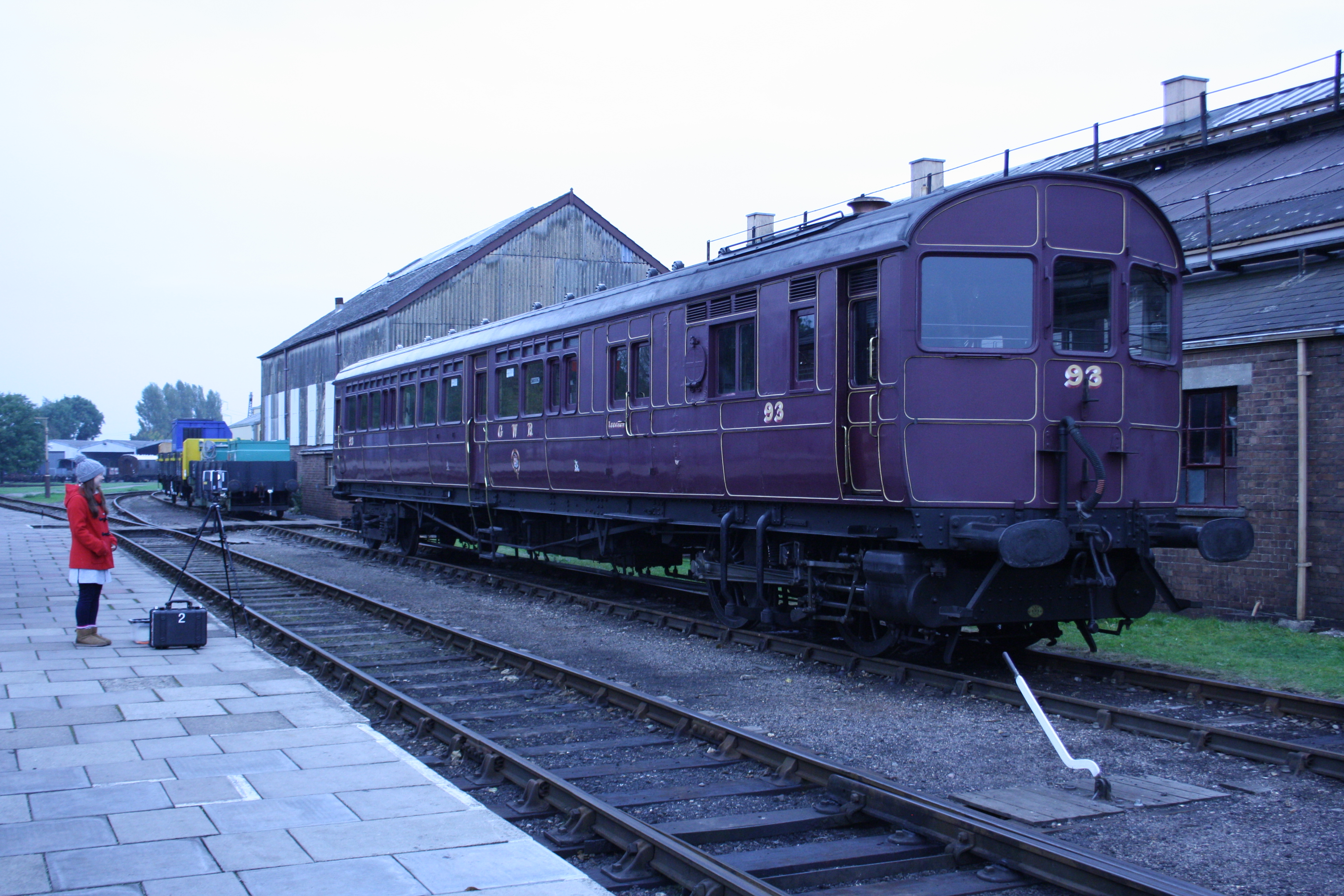 GWR Railmotor Laser Scanning Image