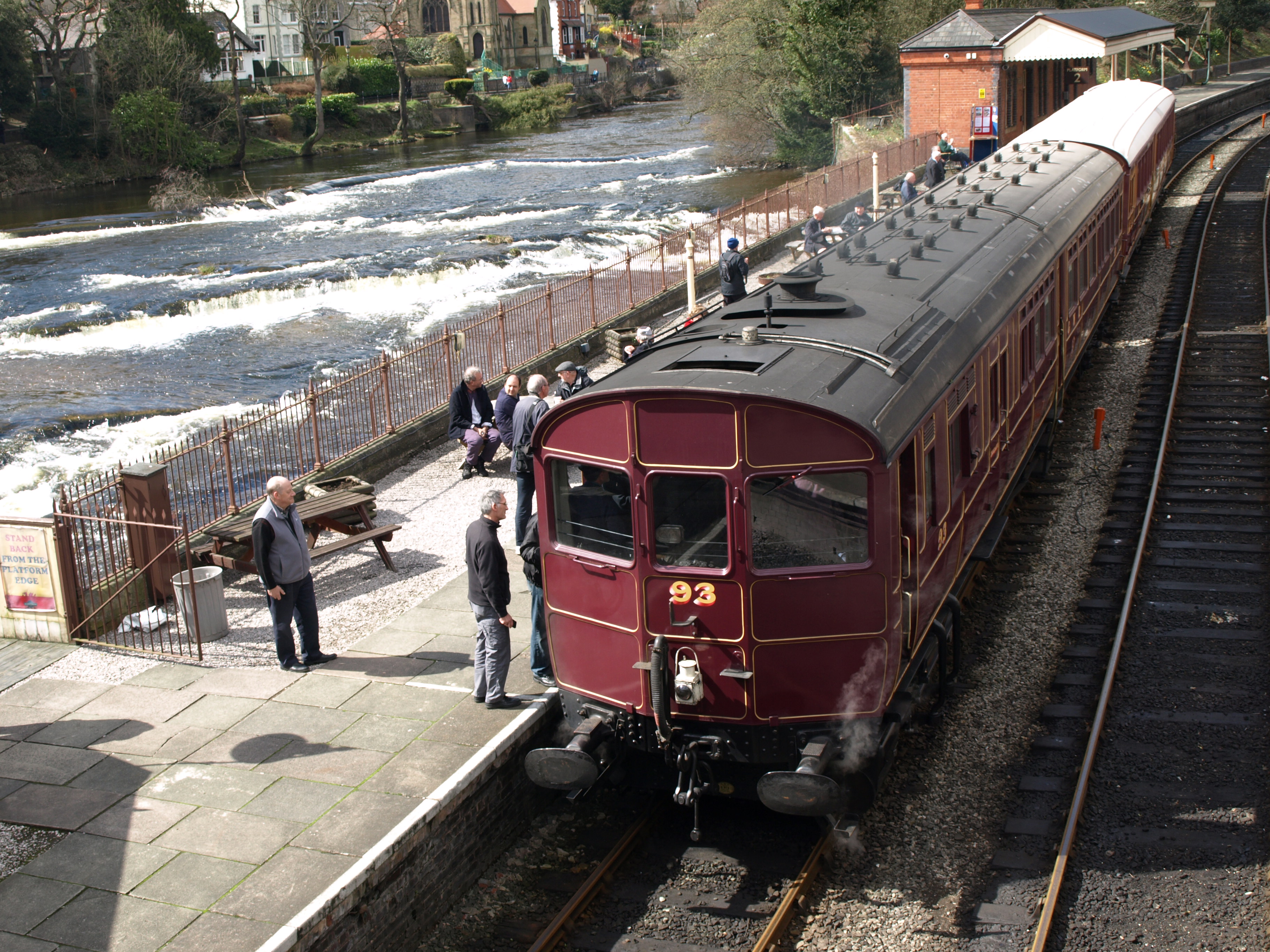 GWR Railmotor Llangollen John Hastings Thompson Copyright Image