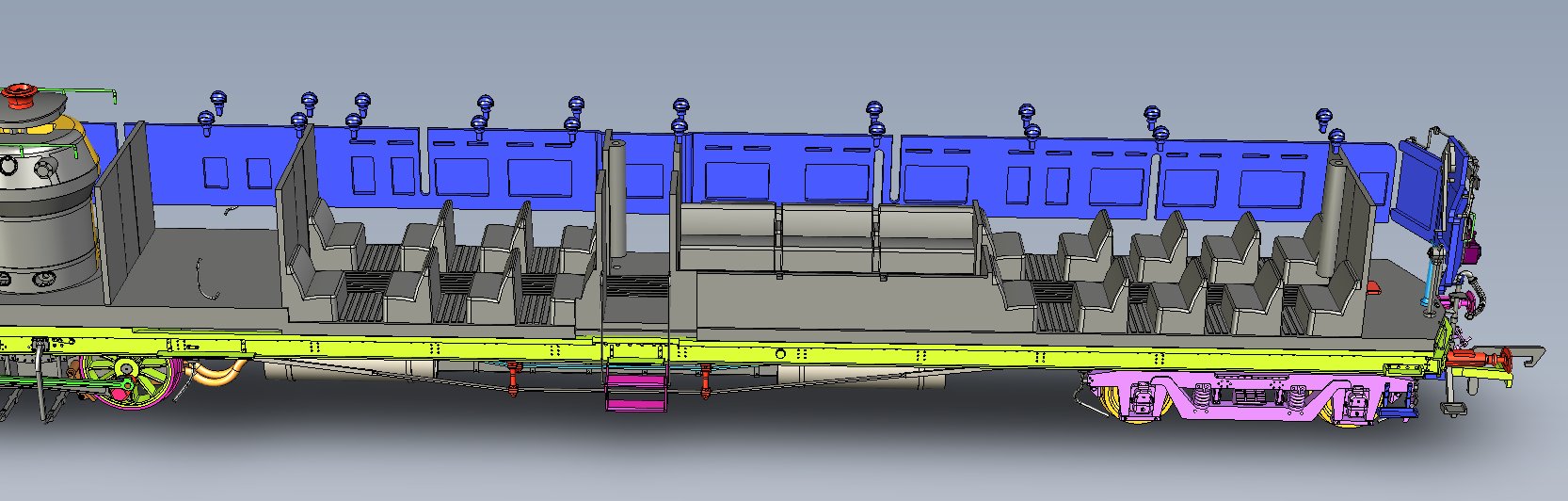 GWR Railmotor CAD Image