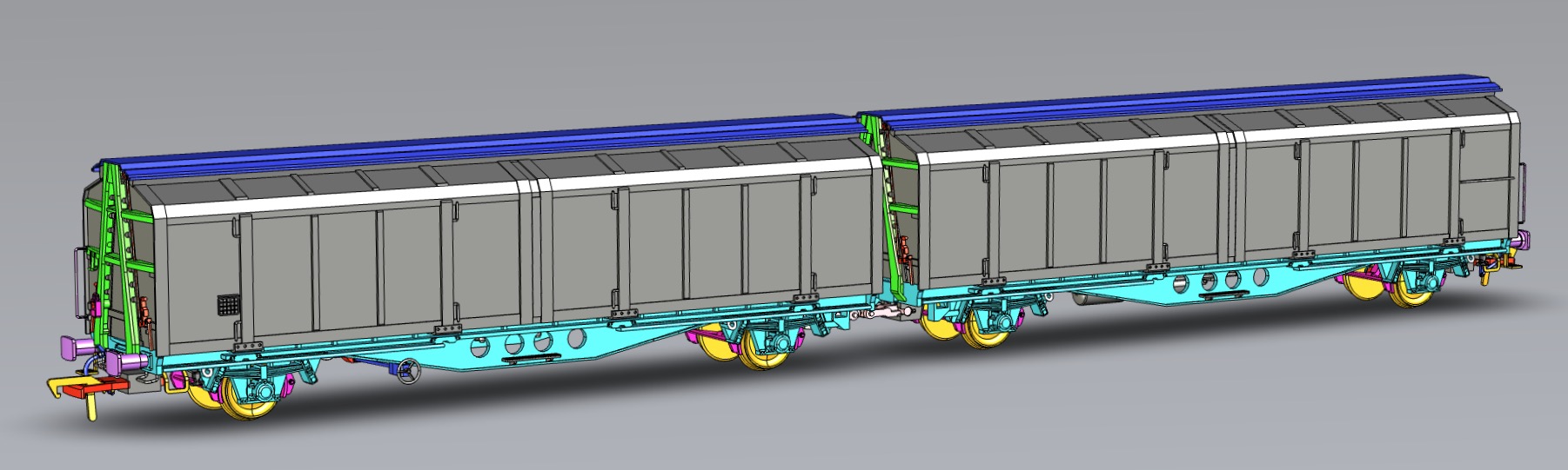 IZA Cargowaggon CAD Image