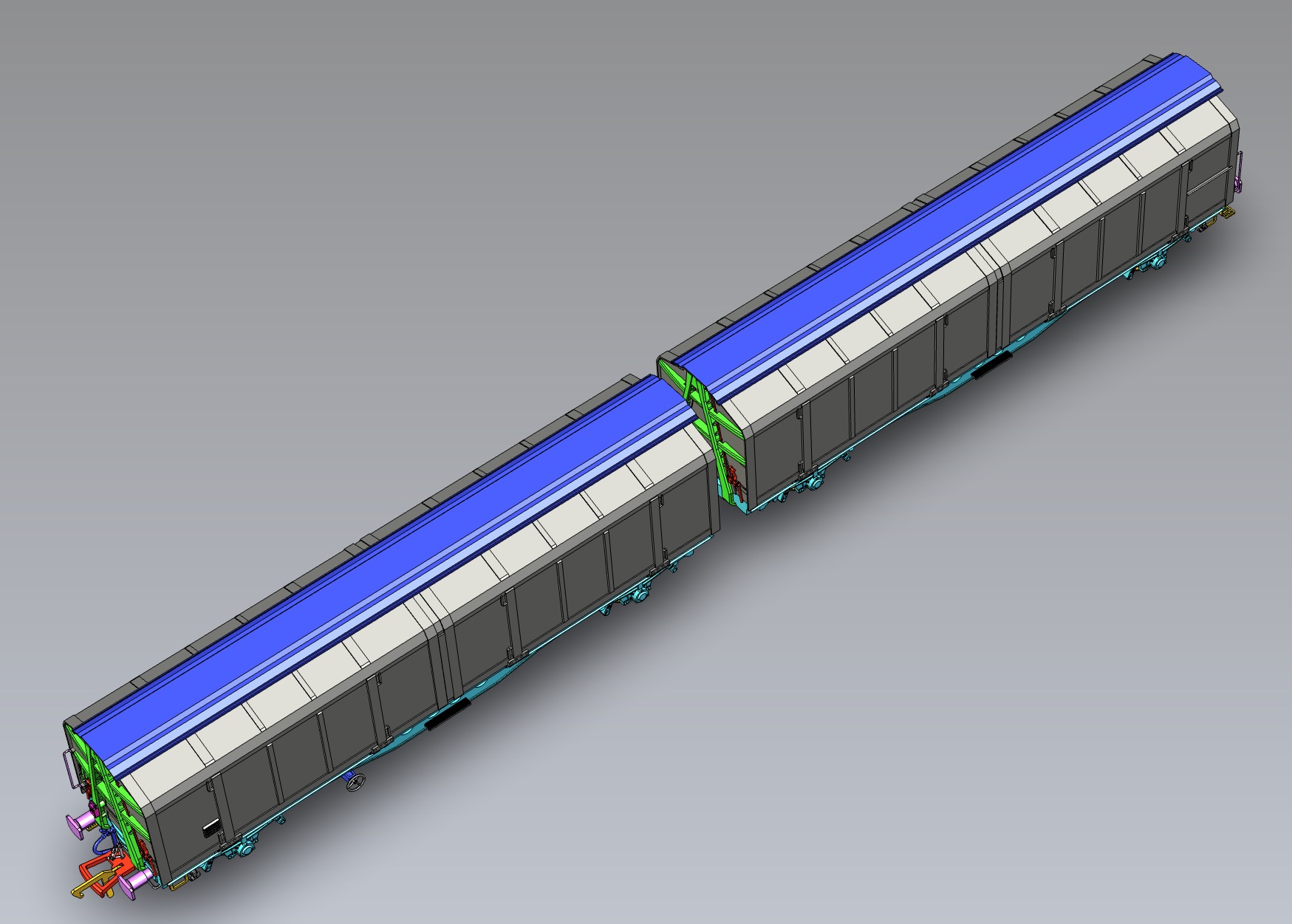 IZA Cargowaggon CAD Image