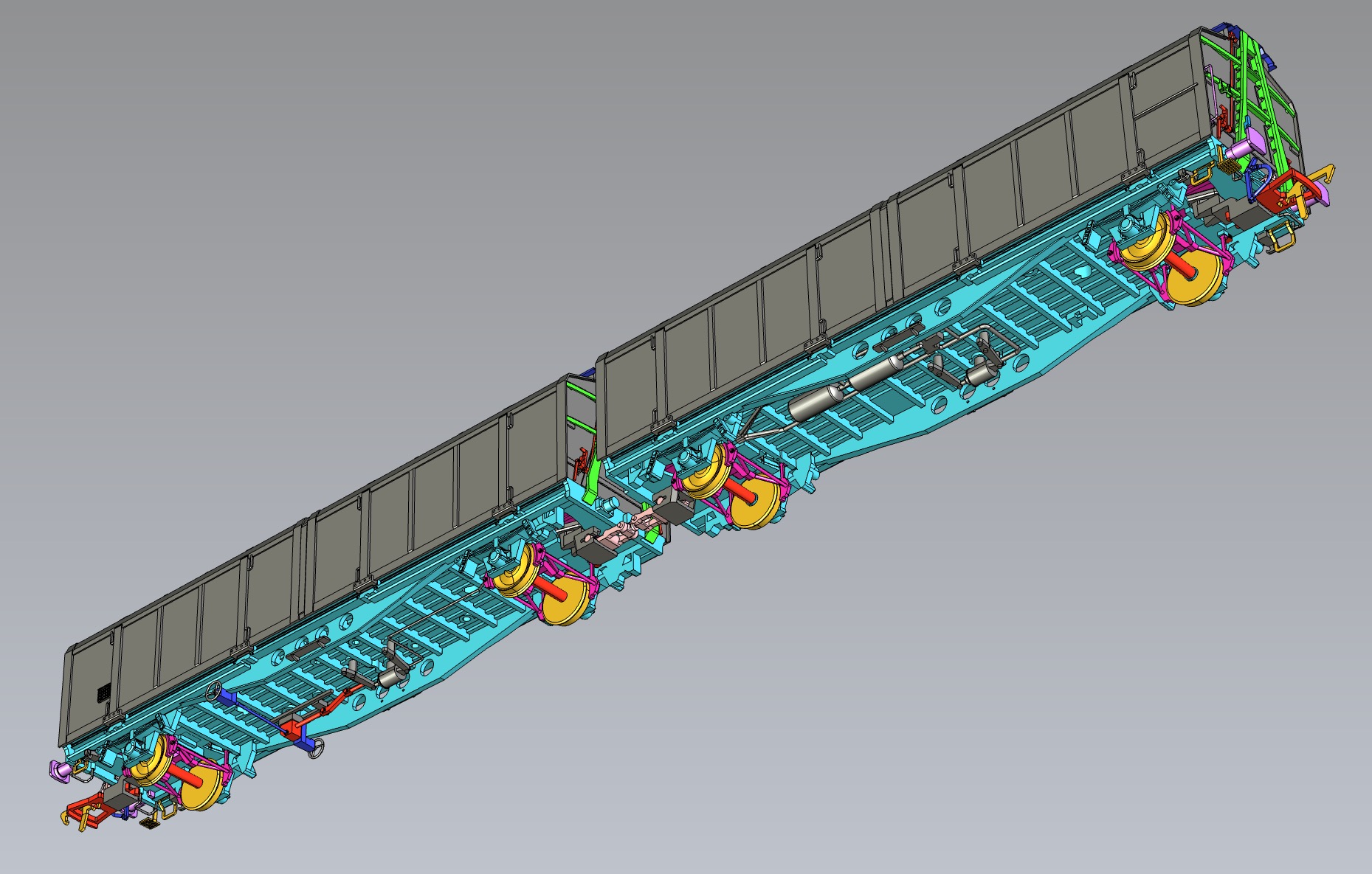 IZA Cargowaggon CAD Image