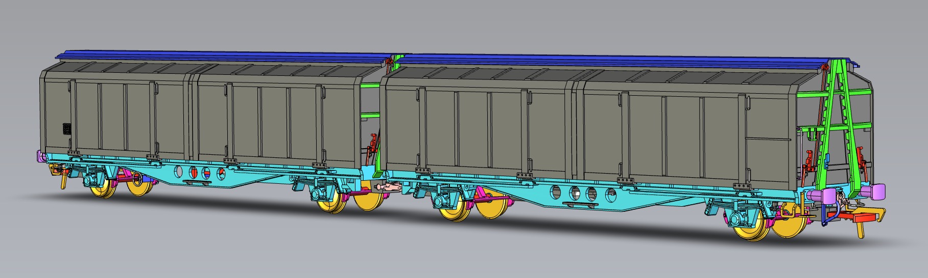 IZA Cargowaggon CAD Image