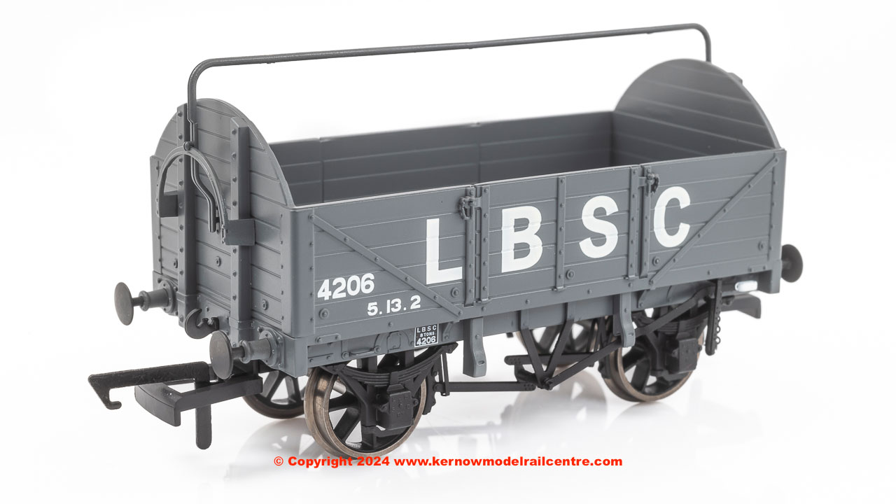 SB009B LBSC Diagram 1369 5 plank open wagon in LBSC Grey livery