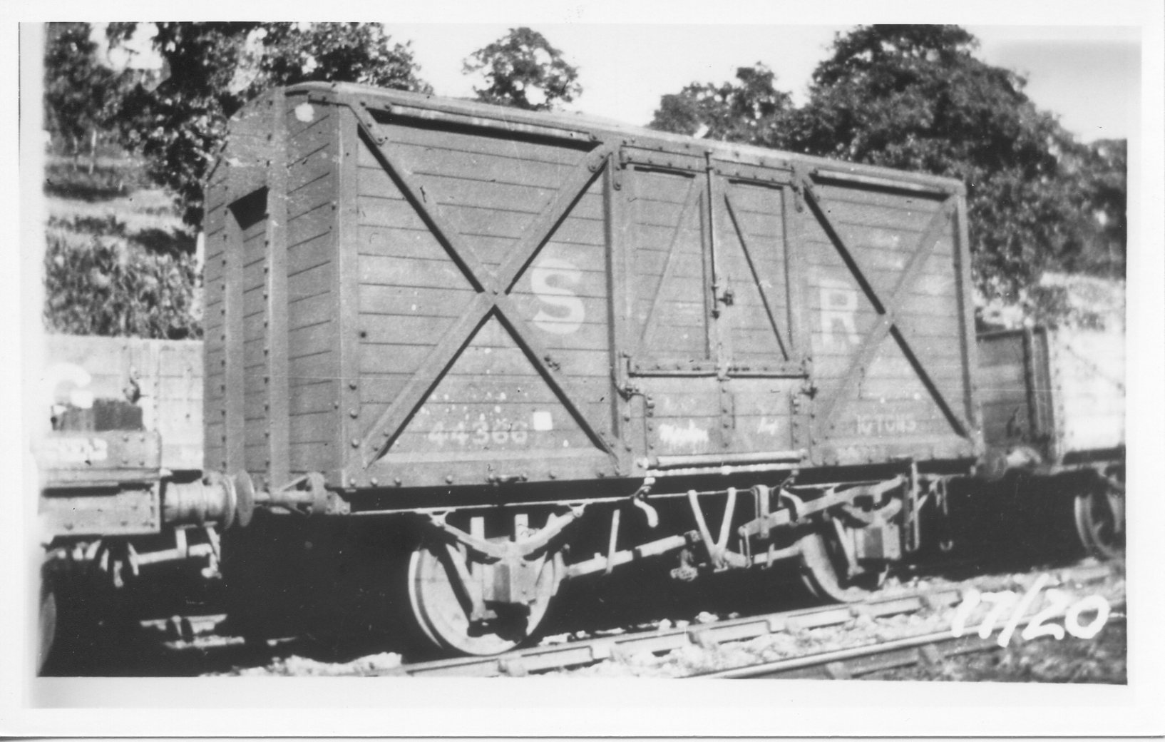 EFE Rail LSWR D1408 Covered Van