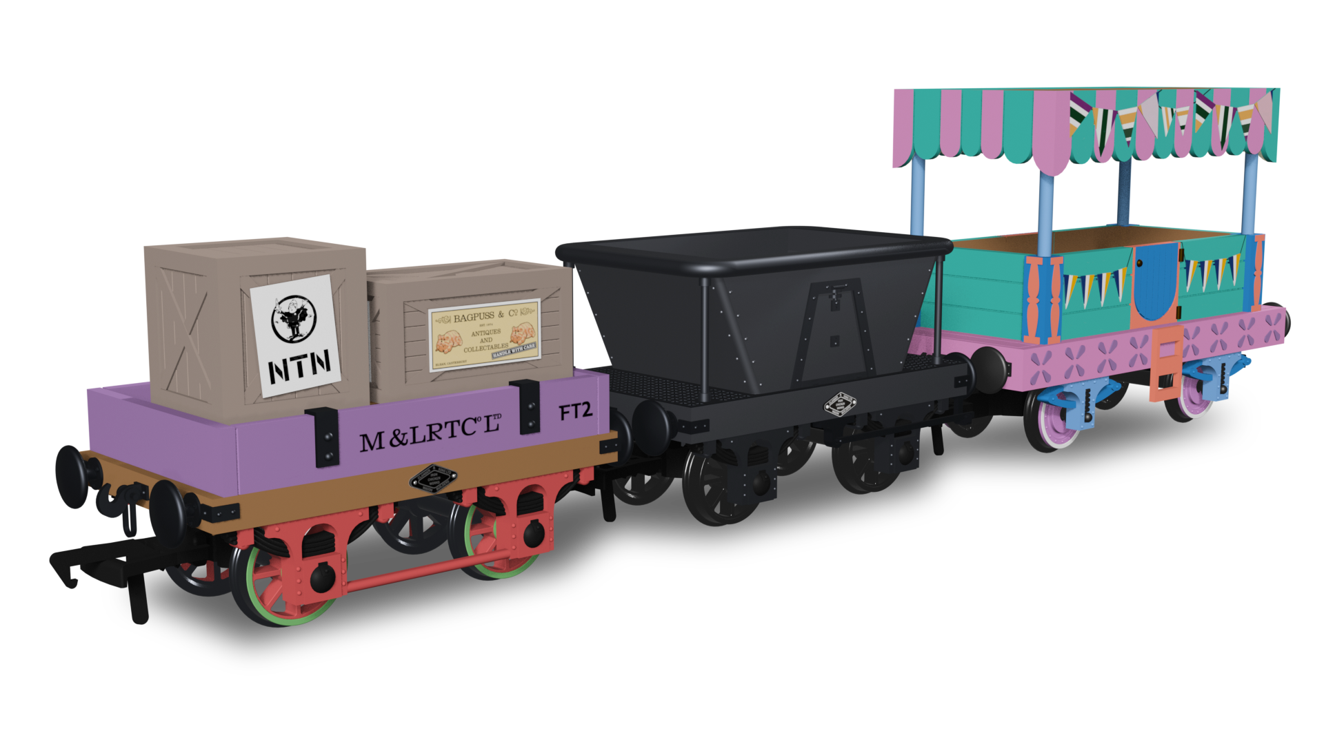Rapido Trains UK Ivor the Engine packs image