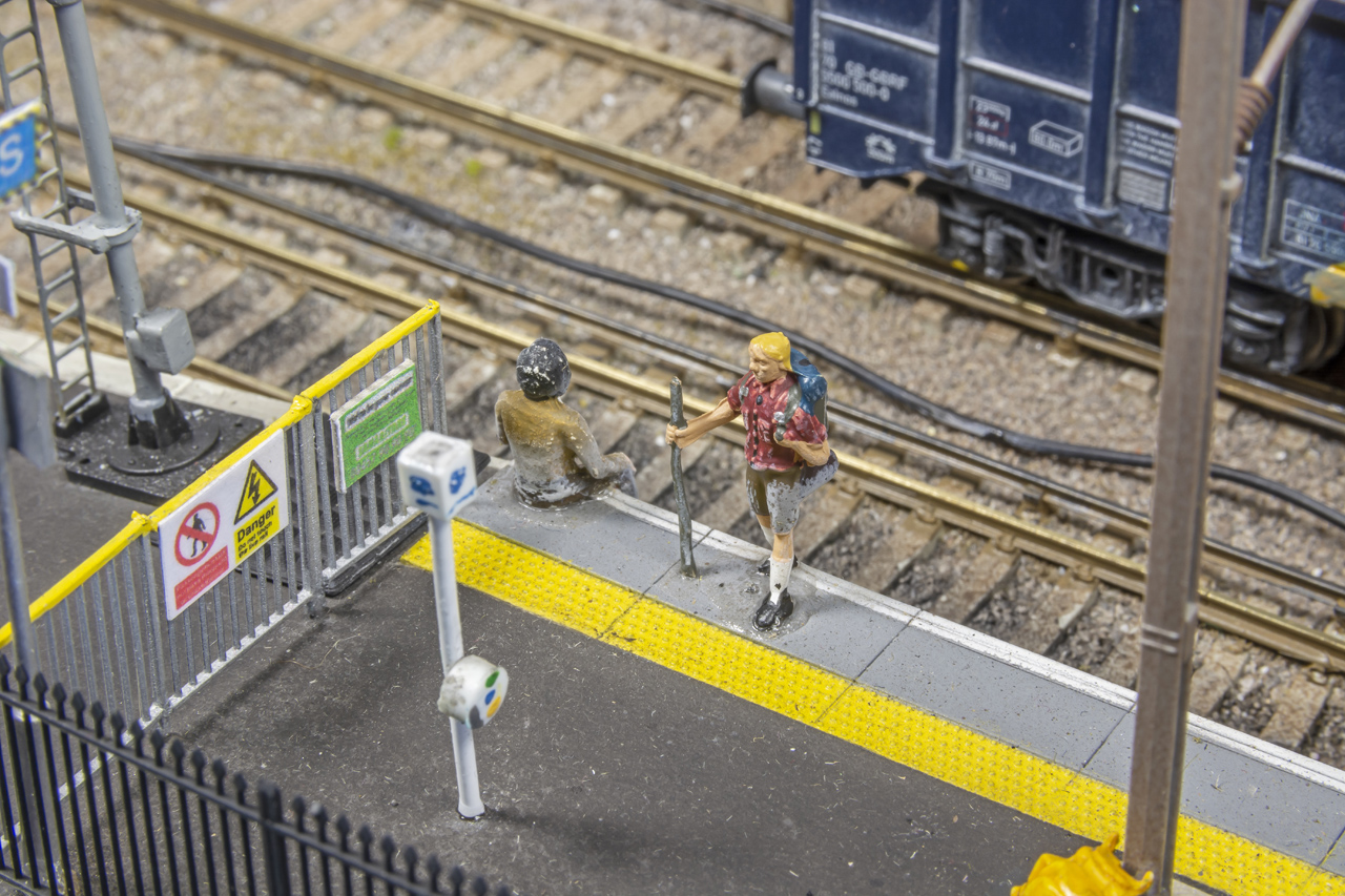 KMRC Guildford Branch BTP Safety Diorama