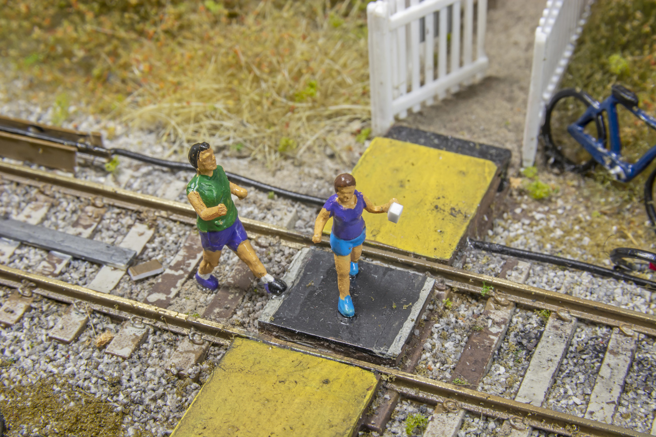 KMRC Guildford Branch BTP Safety Diorama