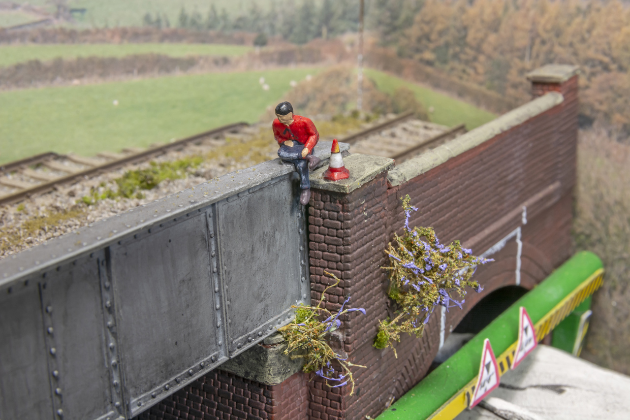 KMRC Guildford Branch BTP Safety Diorama