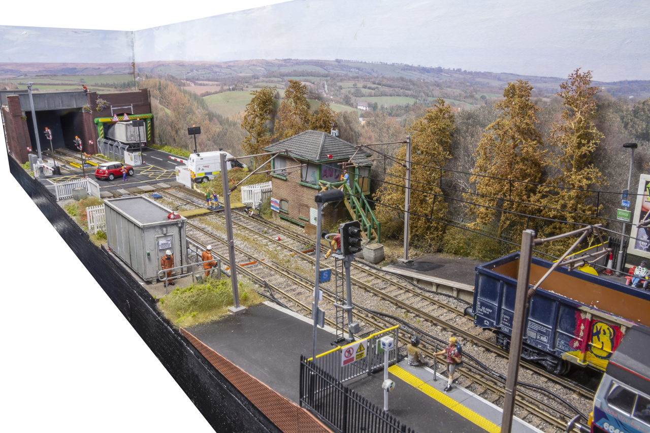 KMRC Guildford Branch BTP Safety Diorama