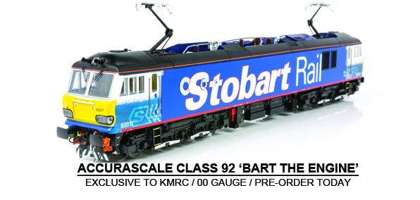K2692 Accurascale Class 92 Electric Locomotive 92 017 Stobart