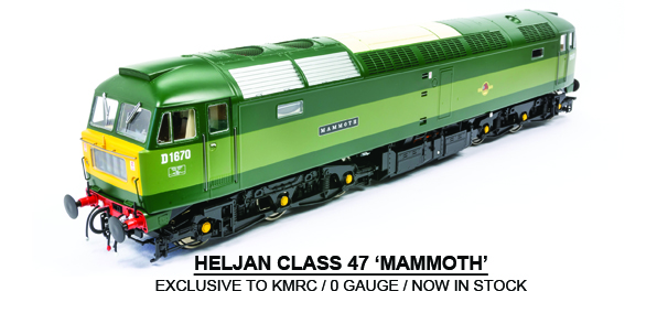 KMRC Exclusive 4853 Heljan Class 47 Diesel Locomotive number D1670 Mammoth Image