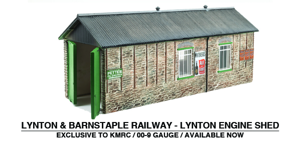 Scenecraft Lynton and Barnstaple Railway 00-9 Lynton Engine Shed