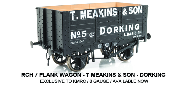 K7073 Dapol 7 Plank Open Wagon number 5 - T Meakins Dorking
