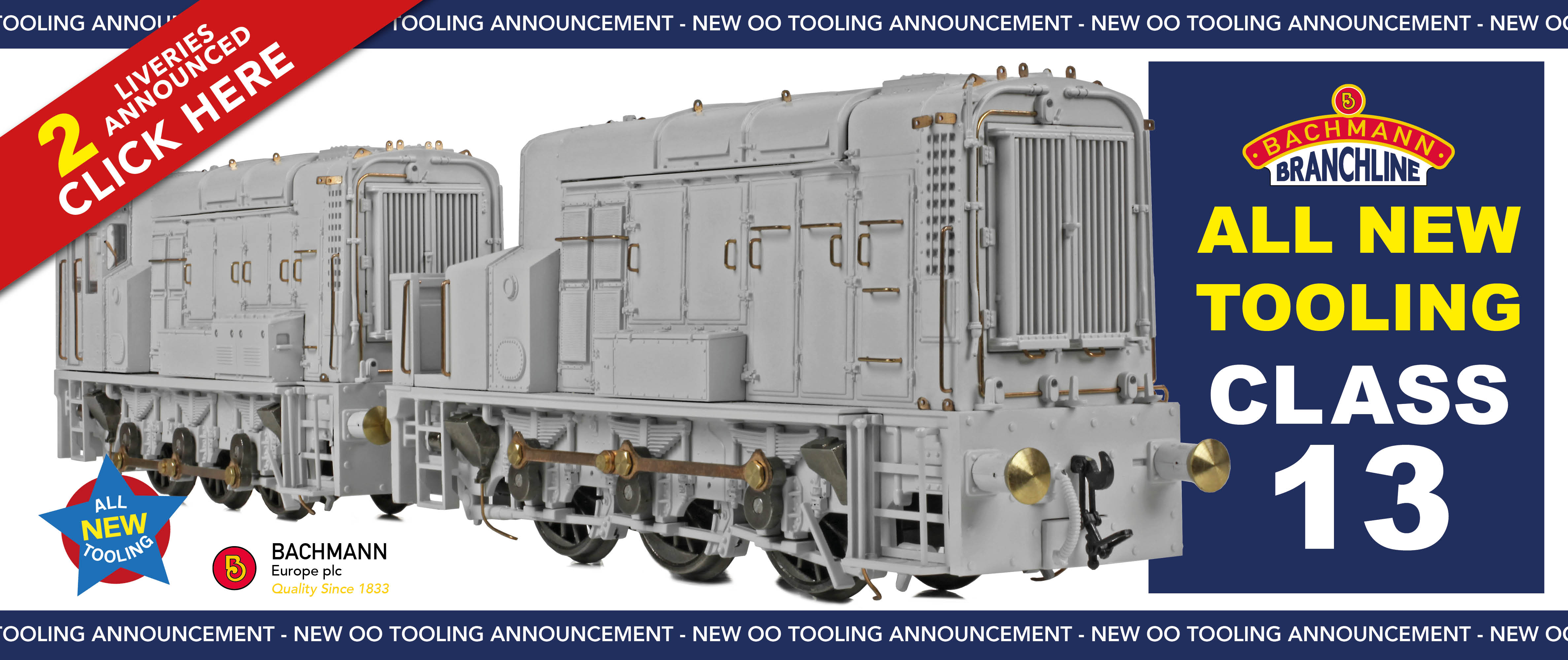 Bachmann Class 13 Diesels