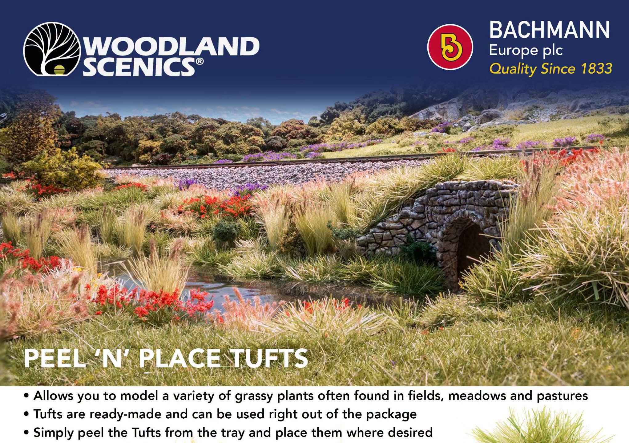 Woodland Scenics Field Grass System Image