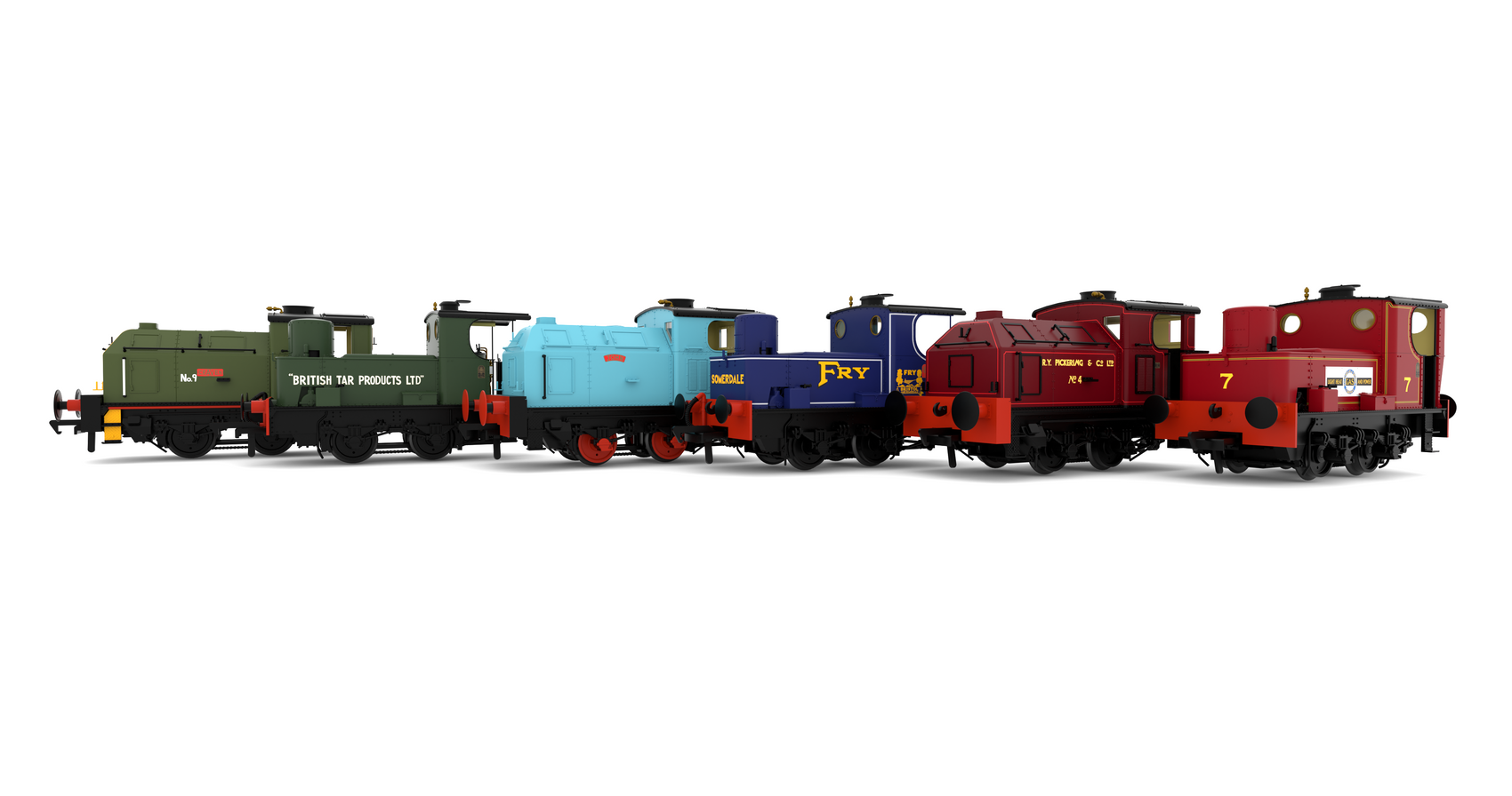 Rapido Trains UK announce Sentinel Steam Shunter 0-4-0 in OO Gauge