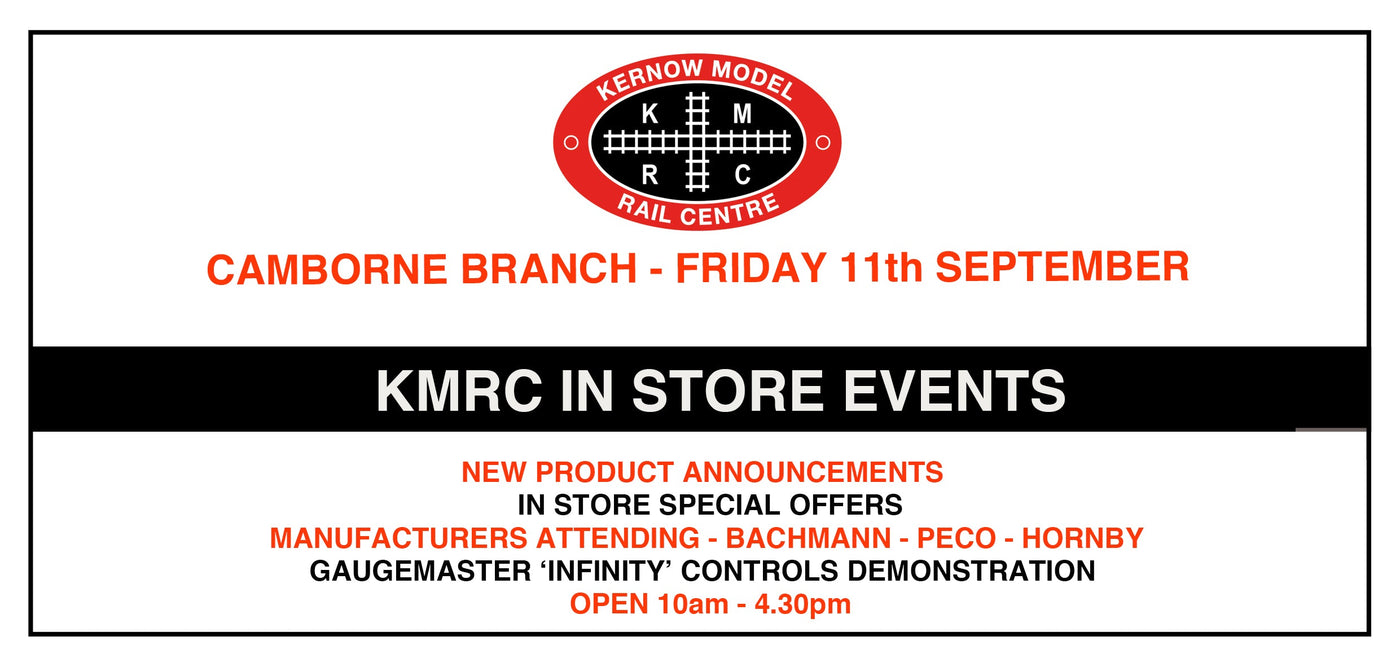 KMRC Camborne branch in store event Friday 11th September