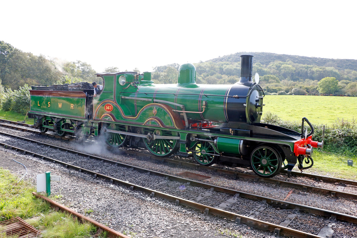 EFE Rail Locomotive Adams LSWR T3 Steam Locomotive - OO Gauge