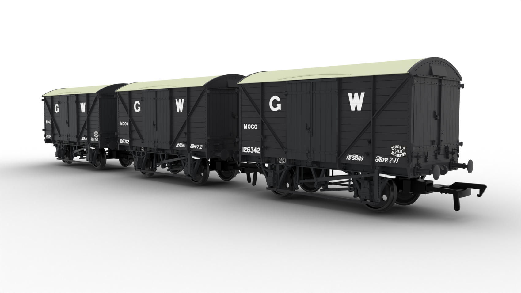 Rapido Trains UK announce LSWR / WD (pre-grouping companies) 20T Brake Van and GWR G31 & G34 MOGO, X9 MICA A and V32 TEVAN in OO Gauge and Additional 00-9 Cranmore style tank locos and All-Purpose Wagon Liveries
