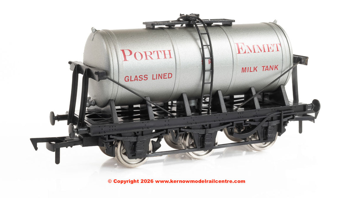KMRC announce Exclusive OO gauge ‘Porth Emmet Dairy’ six-wheel milk tank and a 7-plank open to commemorate Mike Romans.