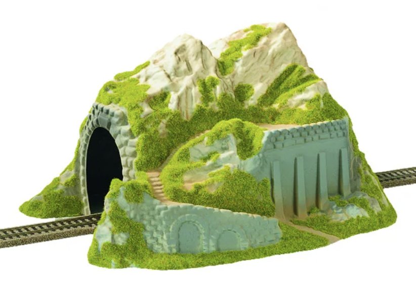 02221 Noch single track straight tunnel