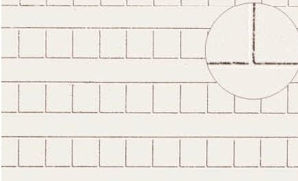 0427 Slaters Plastikard 4mm Slating