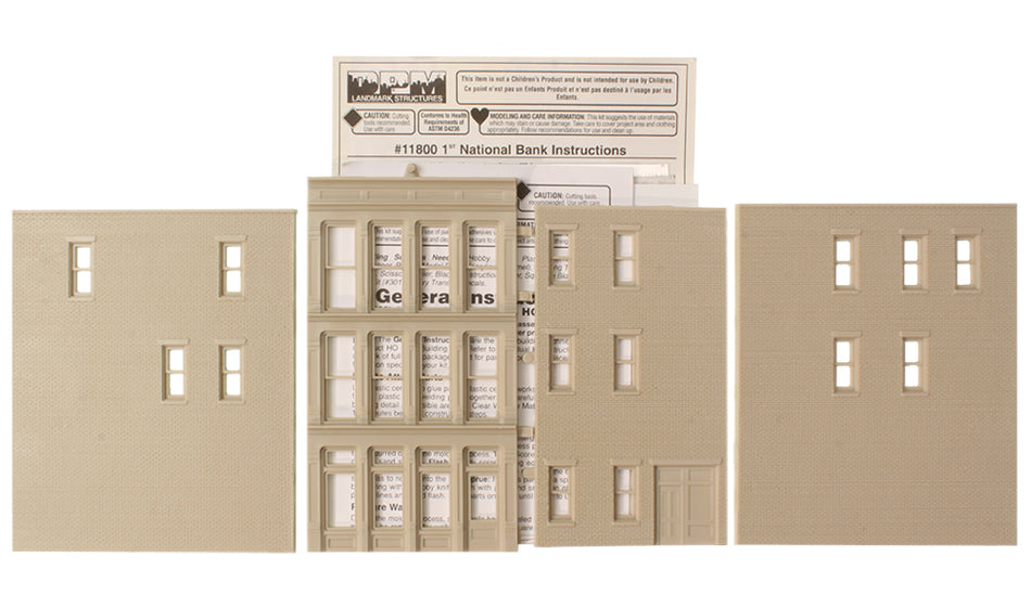 DPM11800 Woodland Scenics DPM 1st National Bank Kit