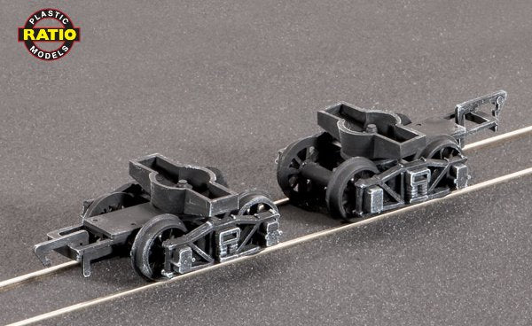 PA125 Parkside by Peco Diamond Bogie Frames with spoked wheels